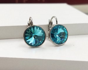 Серьги с кристаллами Swarovski