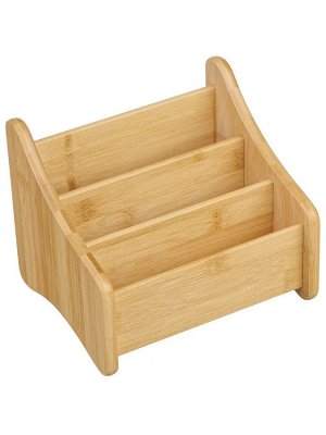 Органайзер для мелочей 19*16,3*16,3см бамбук, 8