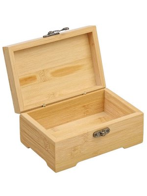 Шкатулка-органайзер для мелочей бамбук 15*10*7см , 20