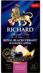Чай Richard Royal Blackcurrant &amp; Golden Apple 25 сашет