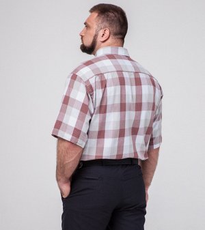 Мужская рубашка летняя большого размера