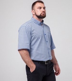 Мужская рубашка летняя большого размера