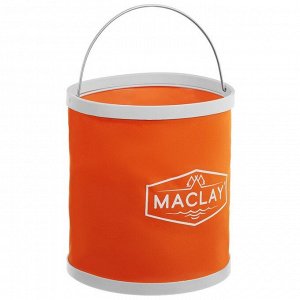 Ведро туристическое Maclay, складное, 11 л, цвет МИКС