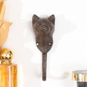 СИМА-ЛЕНД Крючок декоративный чугун &quot;Кошка&quot; 14х4,5х3,6 см