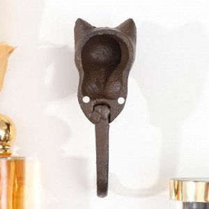 СИМА-ЛЕНД Крючок декоративный чугун &quot;Кошка&quot; 14х4,5х3,6 см