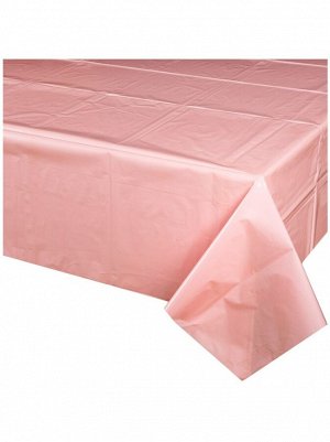 Скатерть полиэтилен Розовая дымка 130 х 180 см