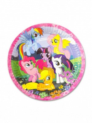 Тарелка бумага My Little Pony набор 8 шт 23 см