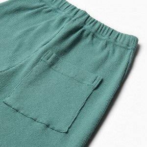 Костюм для девочки (свитшот, брюки) MINAKU цвет оливы, рост