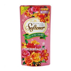 Кондиционер для белья "Softener floral" с нежным цветочным ароматом и антибактериальным эффектом (мягкая упаковка) 500 мл