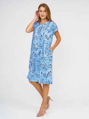 520  Платье  "Голубой"