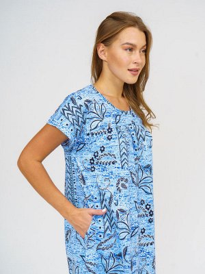 520  Платье  "Голубой"