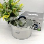 Кастрюля из нержавеющей стали с крышкой FESSLE диаметр 20 см (3,6 л)