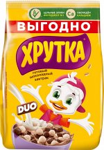 ХРУТКА® DUO. Готовый шоколадный завтрак, обогащённый кальцием, пакет, 650 г