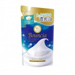 Сливочное жидкое мыло &quot;Bouncia&quot; для рук и тела с нежным свежим ароматом 360 мл, мягкая упаковка