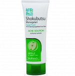 LION &quot;Shokubutsu&quot; Пенка для умывания 100мл  От прыщей для жирной и комбин.кожи (Acne Solution) /24шт/ Таиланд