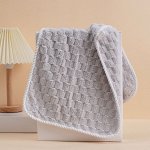 Полотенце из кораллового флиса, размер 35*75 см