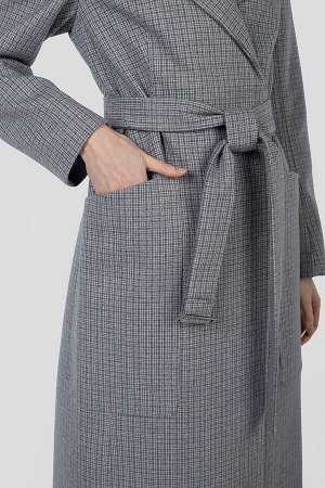 01-11706 Пальто женское демисезонное (пояс)