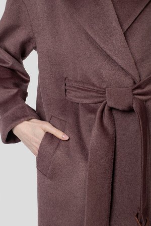 01-11702 Пальто женское демисезонное (пояс)
