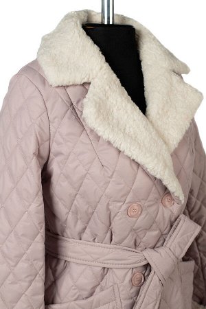 01-11687 Пальто женское демисезонное(пояс)