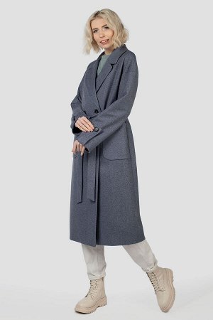 01-11679 Пальто женское демисезонное (пояс)