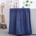Банное полотенце из кораллового флиса, однотонное, размер 60*120 см