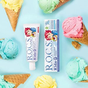 Зубная паста R.O.C.S. Kids Фруктовый рожок (3-7 лет), 35 мл