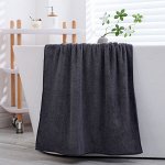 Банное полотенце из кораллового флиса, однотонное, размер 60*120 см