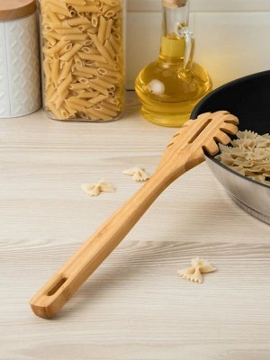 Лопатка кулинарная бамбук 32*6,5см №30 [СПАГЕТТИ], 120
