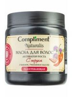 Compliment Naturalis Маска для волос с перцем Активатор роста, 500мл