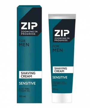 ZIP / Зип, Крем для бритья для чувствительной кожи, 100 мл, ZIP Sensitive
