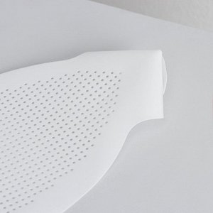 Насадка для утюга термостойкая универсальная Доляна, 23x15,5 см, цвет белый