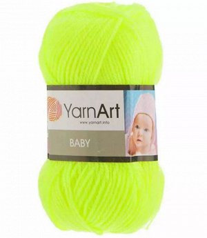 YarnArt Baby 8232 лимон