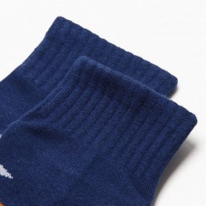 Носки укороченные детские MINAKU цвет синий, р-р 35-38 (23-26 см)