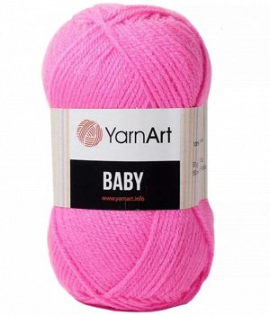 YarnArt Baby 174 ярко-розовый