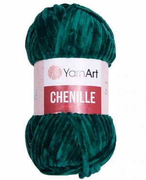 YarnArt Chenille 574 темно-зеленый