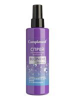 Compliment СПРЕЙ НЕЙТРАЛИЗАТОР ЖЕЛТИЗНЫ BLONDIE MANIA , 200мл