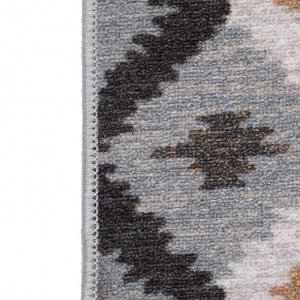 Ковер Сияние, размер 150х200см, цвет серый, полиамид 100%, войлок