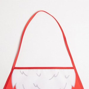 Фартук детский для творчества "Этель" "Santa", 49 х 39 см, 100% полиэстер
