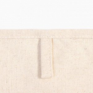 Полотенце «Этель» ECO, молочное, 40x68/+-2 см, 70% хлопок, 30% лён, 190 г/м²