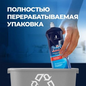 Ополаскиватель для посуды в посудомоечных машин Finish Блеск «Экспресс сушка» 400 мл.