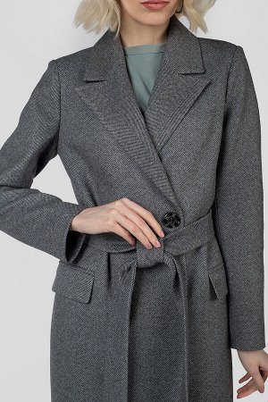 01-11673 Пальто женское демисезонное (пояс)