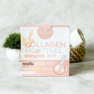 Маска-Ампула для лица тканевая с коллагеном "Глубокое Увлажнение" Precious Skin