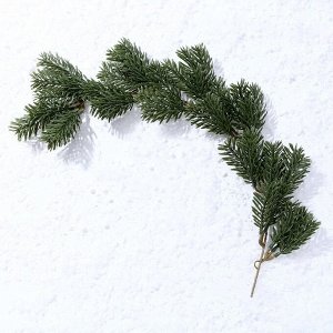 Ветка декоративная новогодняя, 53 см