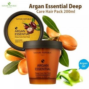 Nature Republic Маска для волос с аргановым маслом Argan Essential Deep Care Hair Pack