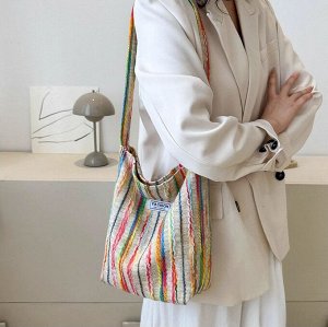 Женская сумка-шоппер, холщовая сумка, текстиль