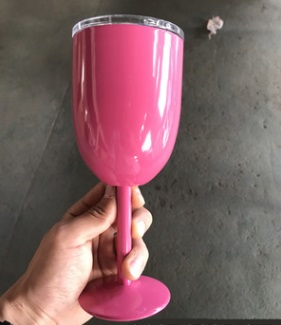 Термо-бокал для вина с крышкой для вина