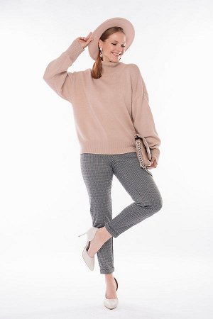 Брюки Сезон: Весна - Осень, Зима

Модель брюк из теплого трикотажа. Детали: спереди имитация гульфика, боковые карманы на потайной молнии, сзади кокетка. В поясе резина. По линии низа отворот, при п