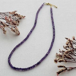 Бусы из Аметиста огранка