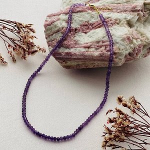 Бусы из Аметиста огранка