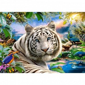 Пазл «Белый тигр», 180 элементов
